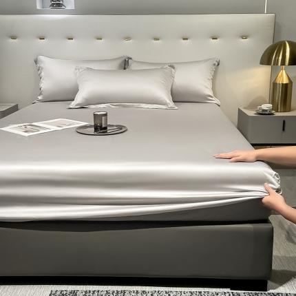 91家纺网 家纺一手货源 找家纺 （总）涵宸 2023新款天丝ᵀᴹ纯色-单床笠