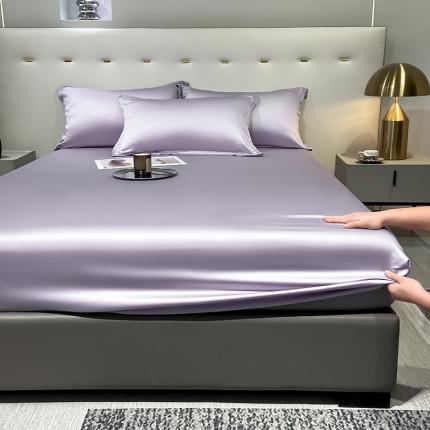 91家纺网 家纺一手货源 找家纺 （总）涵宸 2023新款天丝ᵀᴹ纯色-单床笠