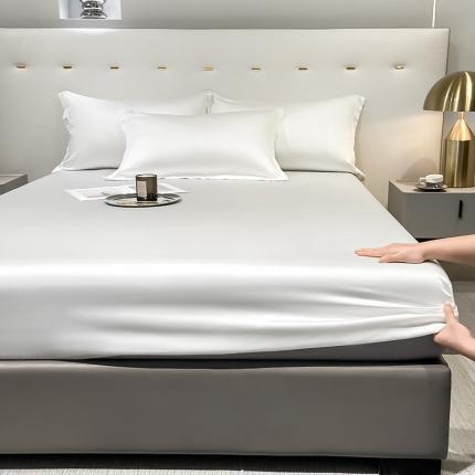 91家纺网 家纺一手货源 找家纺 （总）涵宸 2023新款天丝ᵀᴹ纯色-单床笠