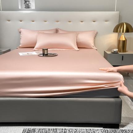 91家纺网 家纺一手货源 找家纺 （总）涵宸 2023新款天丝ᵀᴹ纯色-单床笠