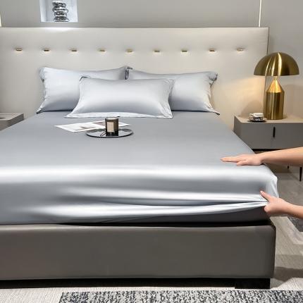 91家纺网 家纺一手货源 找家纺 （总）涵宸 2023新款天丝ᵀᴹ纯色-单床笠