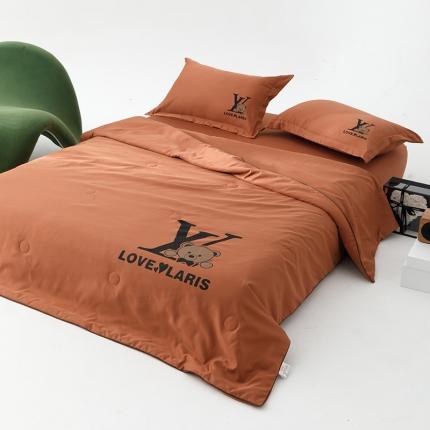 91家纺网 家纺一手货源 找家纺 （总）色鬼布艺 2023新款高级感凉感夏被四件套大牌H夏被四件套