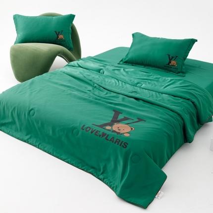 91家纺网 家纺一手货源 找家纺 （总）色鬼布艺 2023新款高级感凉感夏被四件套大牌H夏被四件套