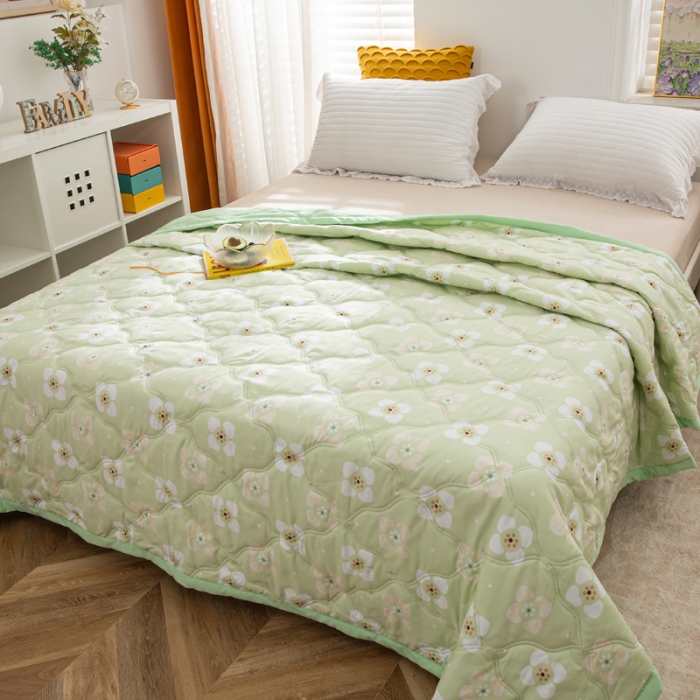 91家纺网 家纺一手货源 找家纺 爱派2023新款水洗棉印花夏被夏凉被空调被被子被芯 幻想宇宙