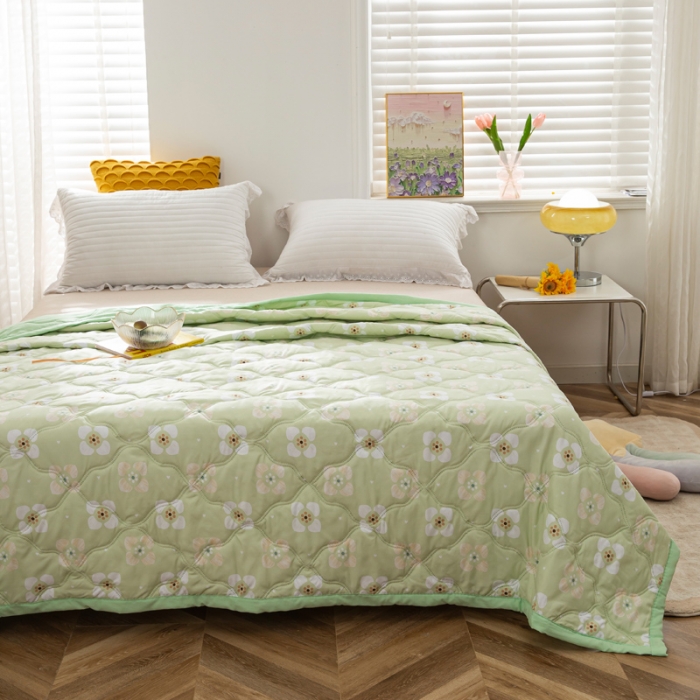 91家纺网 家纺一手货源 找家纺 爱派2023新款水洗棉印花夏被夏凉被空调被被子被芯 幻想宇宙