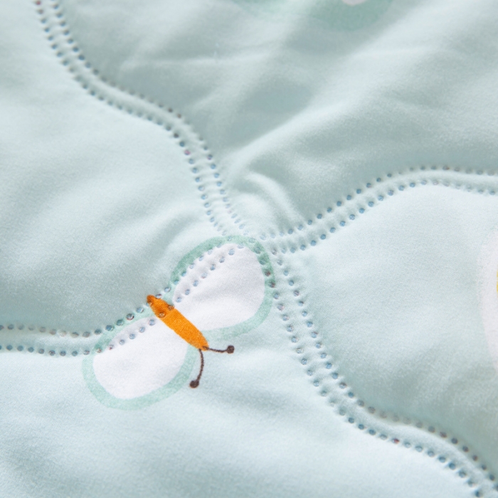 91家纺网 家纺一手货源 找家纺 爱派2023新款水洗棉印花夏被夏凉被空调被被子被芯 夏日柠檬