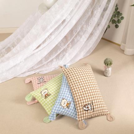 91家纺网 家纺一手货源 找家纺 （总) 枕之坊 2023新款卡通儿童荞麦枕30*50CM