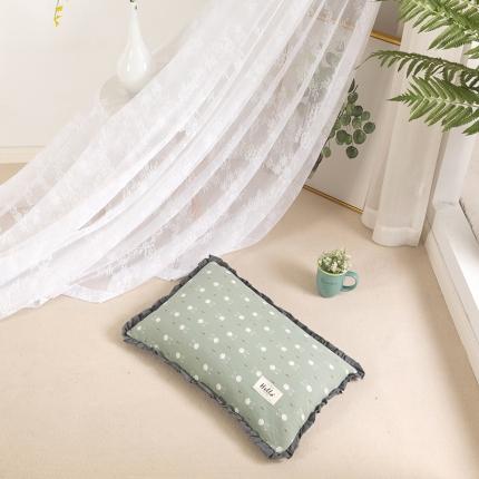 91家纺网 家纺一手货源 找家纺 （总）枕之坊 2023新款花边荞麦枕40*60CM