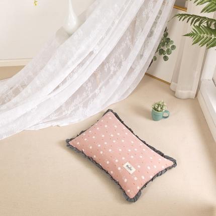 91家纺网 家纺一手货源 找家纺 （总）枕之坊 2023新款花边荞麦枕40*60CM