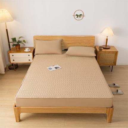 鑫钰 2023新款经典款防水床笠 金典款-卡其