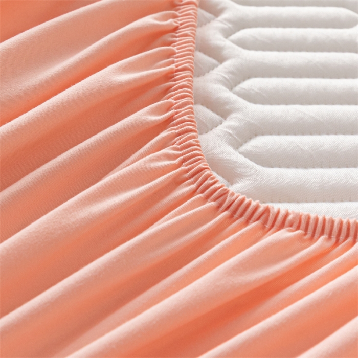 91家纺网 家纺一手货源 找家纺 鑫钰 2023新款经典款防水床笠 金典款-相思粉