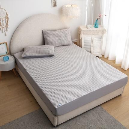 火星时代 2023新款冰豆豆凉席床笠款 卡其豆豆