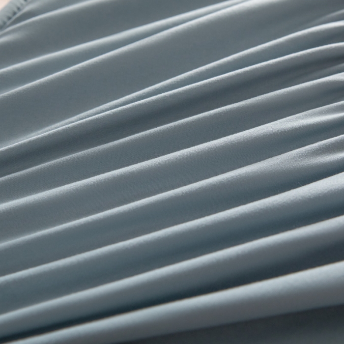 91家纺网 家纺一手货源 找家纺 鑫钰 2023新款菱形格防水床笠 菱形格-湖蓝