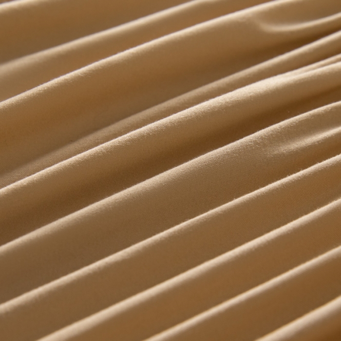 91家纺网 家纺一手货源 找家纺 鑫钰 2023新款菱形格防水床笠 菱形格-卡其