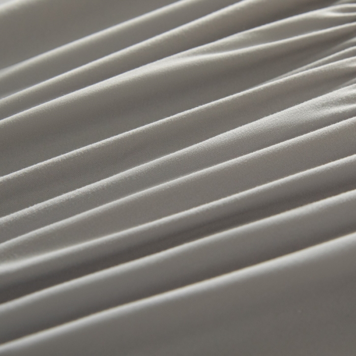 91家纺网 家纺一手货源 找家纺 鑫钰 2023新款菱形格防水床笠 菱形格-绅士灰