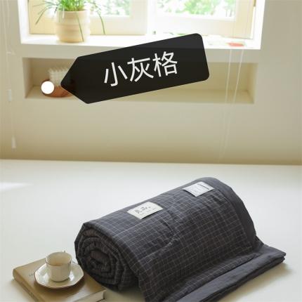 91家纺网 家纺一手货源 找家纺 （总）寐眠 2023新款全棉色织水洗棉夏被四件套被芯夏凉被子