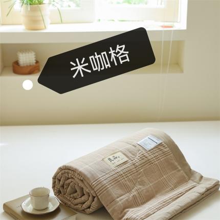 91家纺网 家纺一手货源 找家纺 （总）寐眠 2023新款全棉色织水洗棉夏被四件套被芯夏凉被子