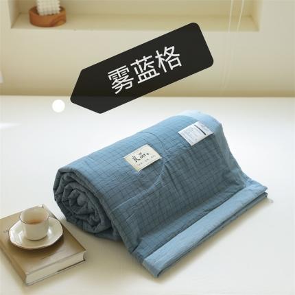 91家纺网 家纺一手货源 找家纺 （总）寐眠 2023新款全棉色织水洗棉夏被四件套被芯夏凉被子