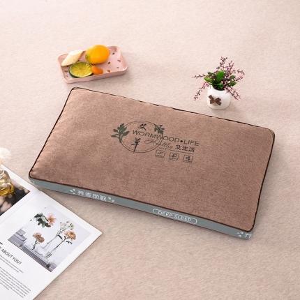 91家纺网 家纺一手货源 找家纺 （总）枕之坊 2023新款艾草荞麦枕 35*60CM