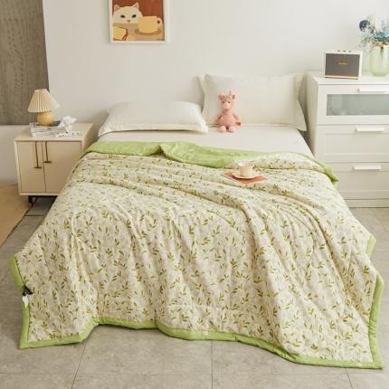 91家纺网 家纺一手货源 找家纺 易博 热卖全棉印花夏被 绿野仙踪