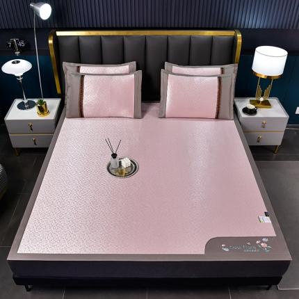 91家纺网 家纺一手货源 找家纺 （总）2023新款超精密凉感冰丝席肌理纹系列-床席款凉席竹席冰藤席