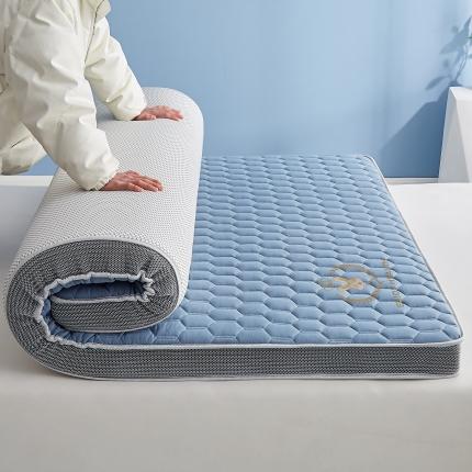 91家纺网 家纺一手货源 找家纺 （总）鹿辉2023新款烫画牛奶丝立体床垫