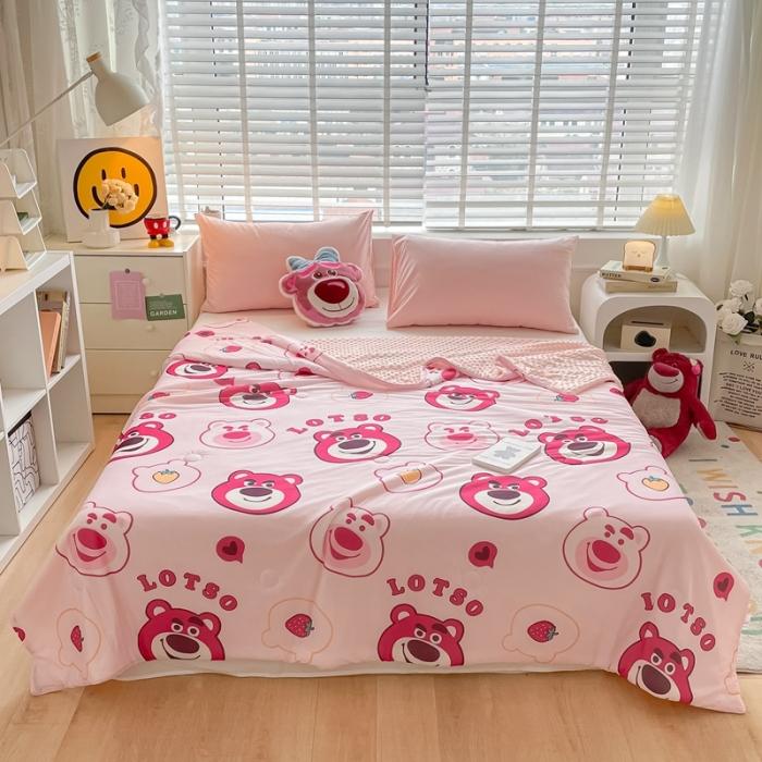 91家纺网 家纺一手货源 找家纺 （总）大彩家居2023凉感丝豆豆被夏被被子夏凉被空调被