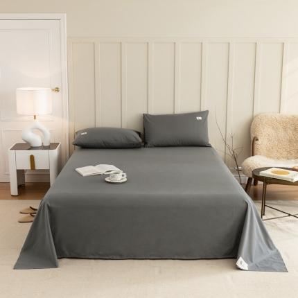 91家纺网 家纺一手货源 找家纺 （总）富瑞阁 2024新款全棉无印色拼系列单件床单