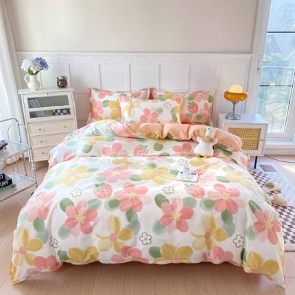 91家纺网 家纺一手货源 找家纺 （总）帛织澜  2025新款全棉喷气12868系列纯棉四件套