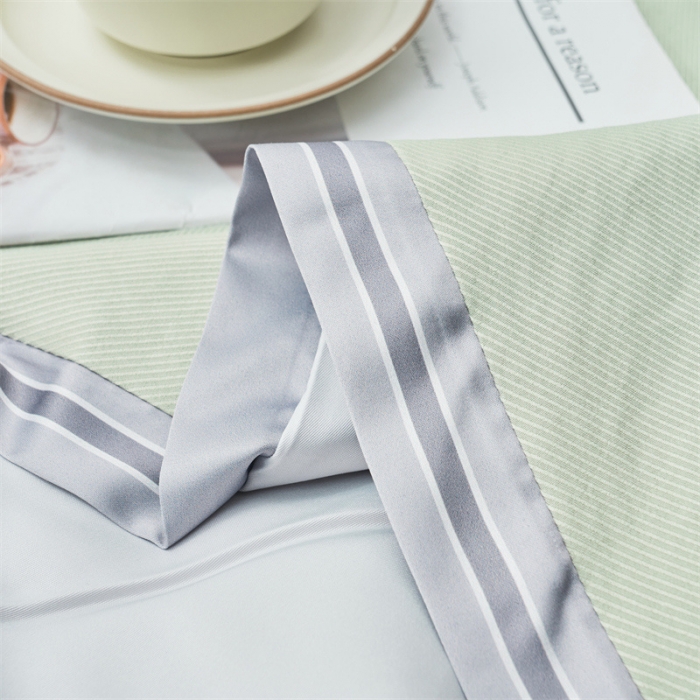 91家纺网 家纺一手货源 找家纺 畅销被业 2024新款燕窝蛋白夏被 被子被芯 抹茶绿