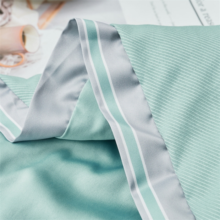 91家纺网 家纺一手货源 找家纺 畅销被业 2024新款燕窝蛋白夏被 被子被芯 清新绿