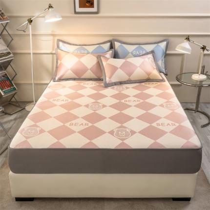 91家纺网 家纺一手货源 找家纺 （总）卡初 2023新款1500D数码印花冰丝席