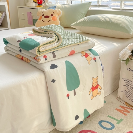 91家纺网 家纺一手货源 找家纺 （总）大彩家居2023凉感丝豆豆被夏被被子夏凉被空调被