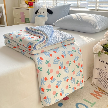 91家纺网 家纺一手货源 找家纺 （总）大彩家居2023凉感丝豆豆被夏被被子夏凉被空调被