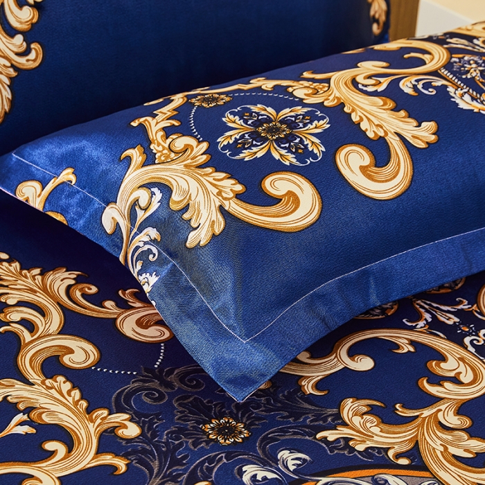 91家纺网 家纺一手货源 找家纺 艾裙海 2025新款冰丝凉席三件套系列-床裙款 巴黎风尚