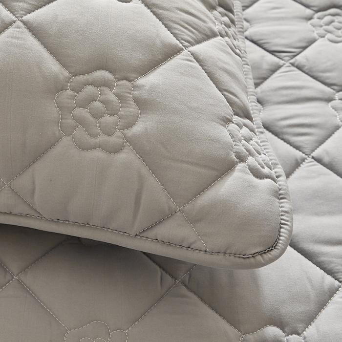 91家纺网 家纺一手货源 找家纺 （总）给笠 2023新款 纯色原棉玉米纤维夹棉床笠