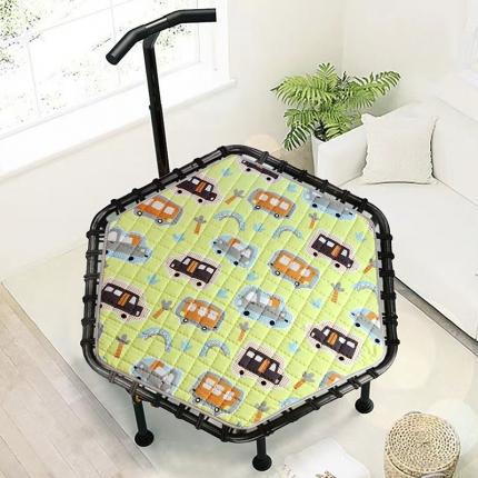 91家纺网 家纺一手货源 找家纺 （总）沁童 2023新款 卡通数码印花儿童六边形围栏垫蹦蹦床垫