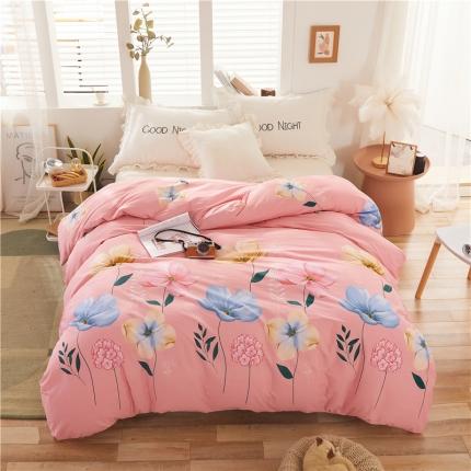 91家纺网 家纺一手货源 找家纺 （总）名优 2023新款13070全棉印花单被套