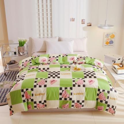 91家纺网 家纺一手货源 找家纺 （总）名优 2023新款13070全棉印花单被套