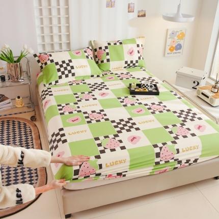 91家纺网 家纺一手货源 找家纺 （总）名优 2023新款全棉13070印花系列-单床笠