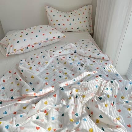 洋铭区  2023双层纱夏被 甜心宝贝