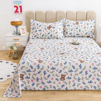 91家纺网 家纺一手货源 找家纺 （总）名优 2023新款全棉13070系列床单