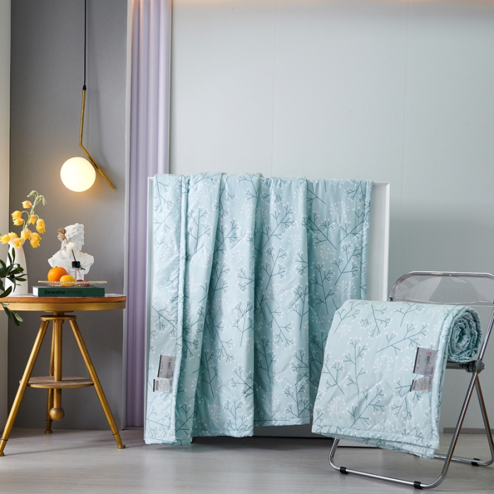 91家纺网 家纺一手货源 找家纺 欧雅搁2025新款水洗棉夏被跑量夏凉被空调被素香