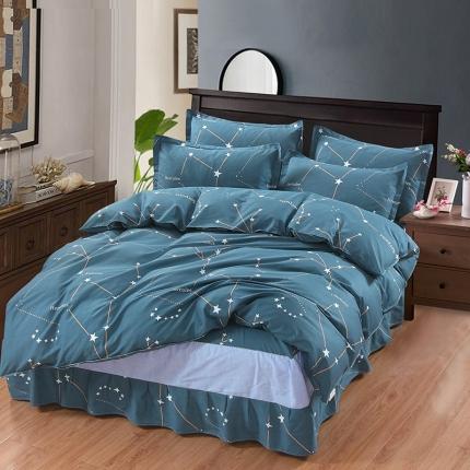 名优 2023新款13070田园风床裙四套件 哈灵顿