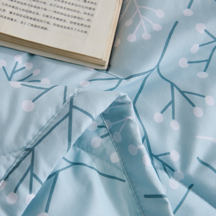 91家纺网 家纺一手货源 找家纺 欧雅搁2025新款水洗棉夏被跑量夏凉被空调被素香场景二