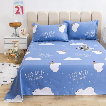 91家纺网 家纺一手货源 找家纺 （总）名优 2023新款全棉13070系列床单