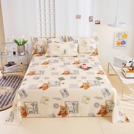 91家纺网 家纺一手货源 找家纺 （总）名优 2023新款全棉13070系列床单