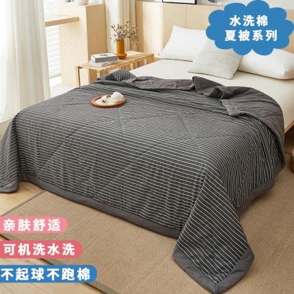 91家纺网 家纺一手货源 找家纺 （总）希廷顿 2024直播新款无印风亲肤空调被夏凉被夏被