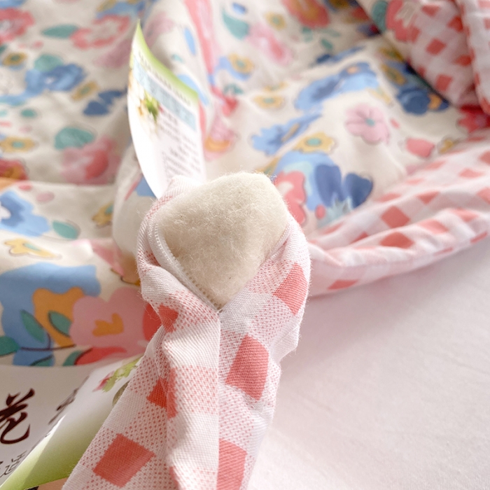 91家纺网 家纺一手货源 找家纺 眠优居 2023新款全棉棉花印花夏被 晨语初听