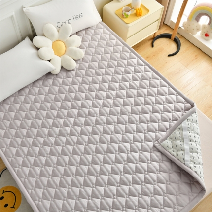 91家纺网 家纺一手货源 找家纺 索弗莱2023 抗菌亲肤四季床褥床垫可水洗机洗床护垫 垫被